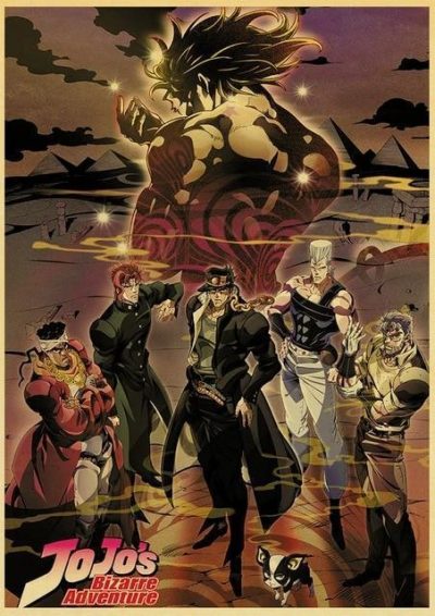 Jojo S Bizarre Adventure Part Poster Jjba Store