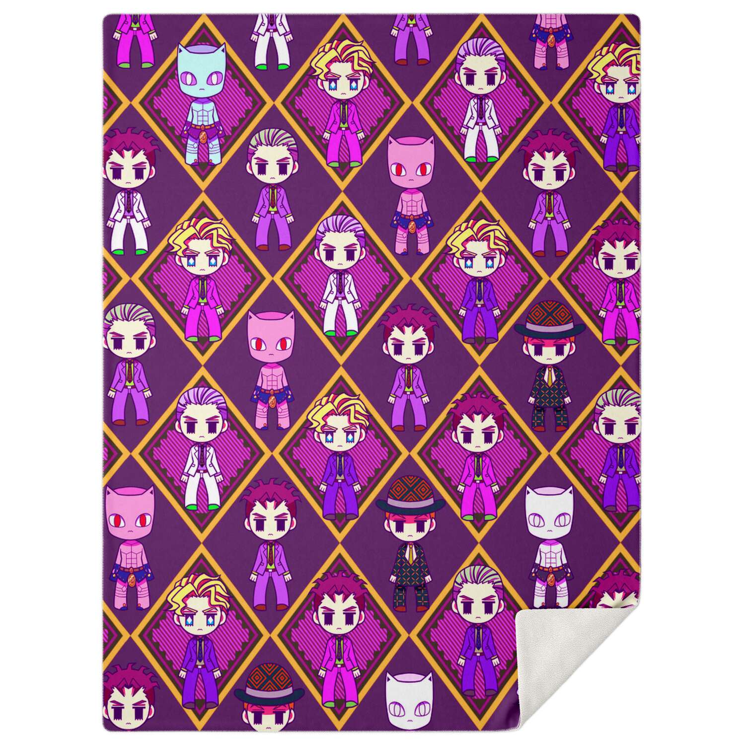 JoJo's Bizarre Adventure Microfleece Blankets New Collection 2022