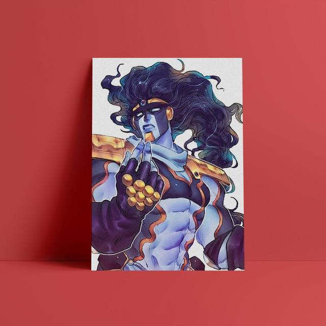 JoJoBizarreAdventureStarPlatinumWallArt 323d6b28 fcaf 4b35 a45c 5cbfcca81f96 - JJBA Store