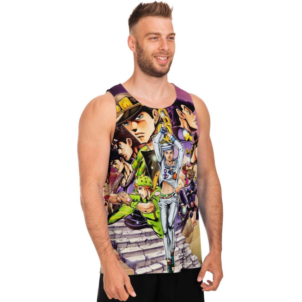 JoJo's Bizarre Adventure Character 3D Tank Top - JJBA Store