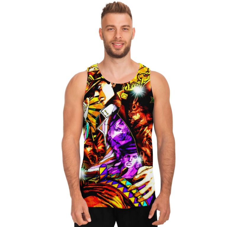 JoJo's Bizarre Adventure Golden Kujo Jotaro Tank Top - JJBA Store