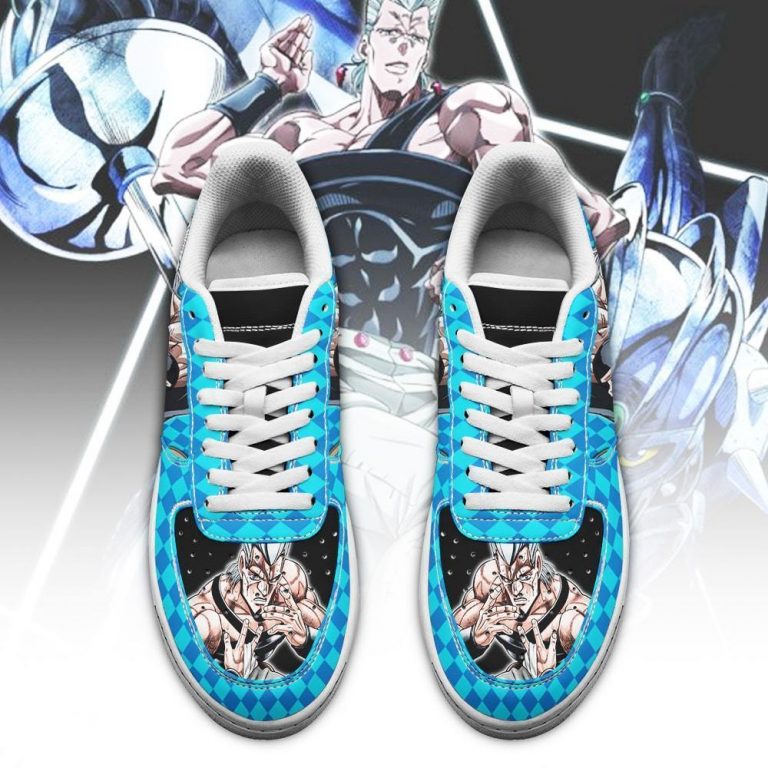 JJBA Jean Pierre Polnareff Air Force Sneakers - JJBA Store