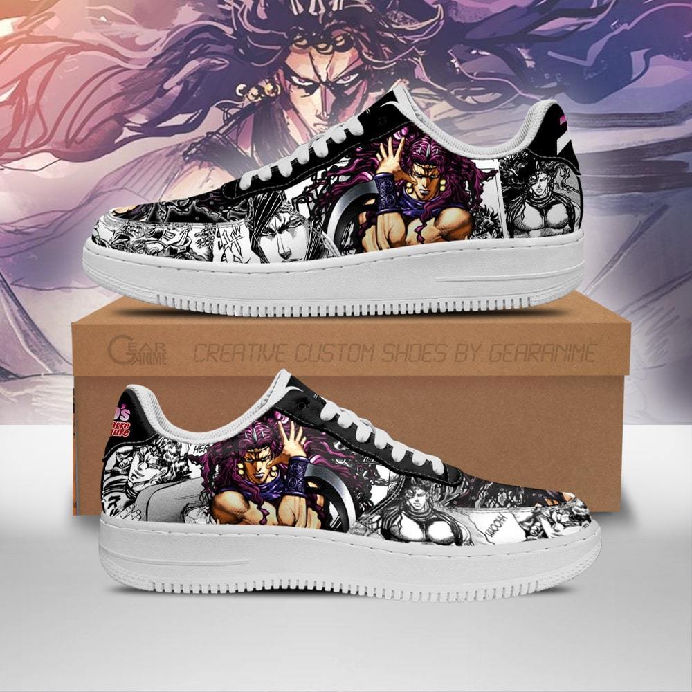 JJBA Kars Air Force Sneakers Manga Style - JJBA Store