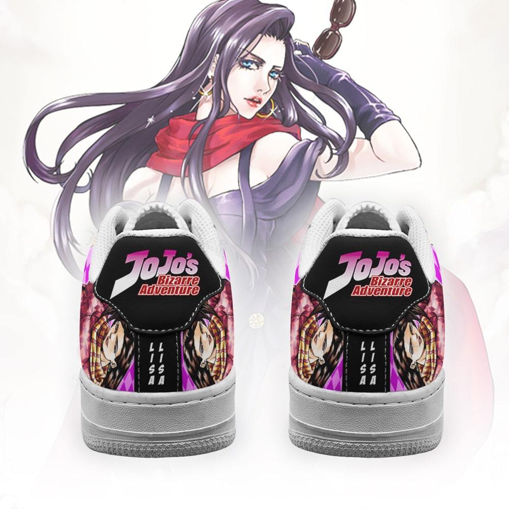lisa lisa air force sneakers jojo anime shoes fan gift idea pt06 gearanime 3 - JJBA Store