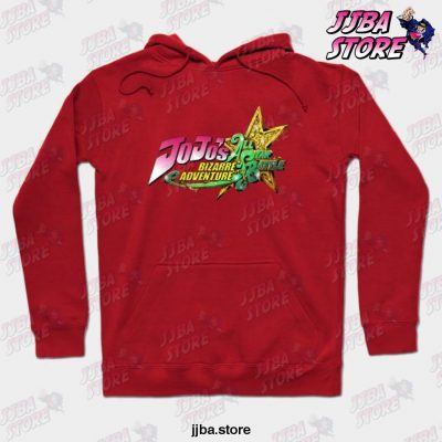 2021 Jojos Bizarre Adventure Unisex Hoodie Red / S