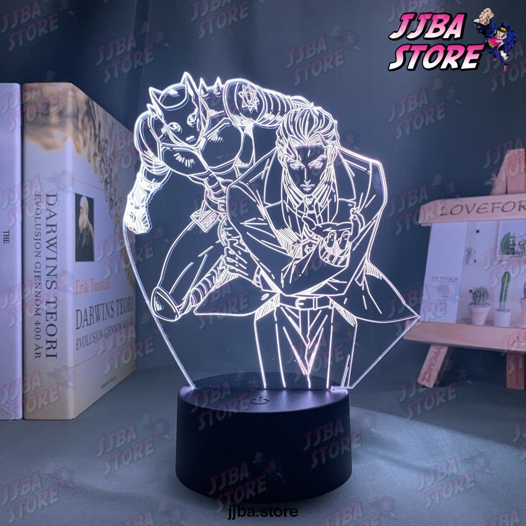 3D Night Light Anime Jojo Bizarre Adventure Yoshikage Kira For Bedroom Decor Birthday Gift Him Jojo