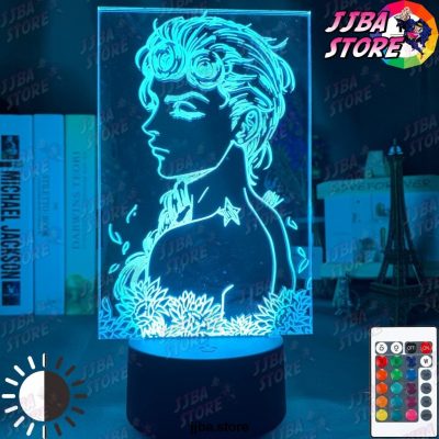 Anime Jojos Bizarre Adventure Art Gadget Led Night Light Touch Sensor Colorful Nightlight For Home
