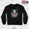 Crazy Diamond Mecha Crewneck Sweatshirt Black / S
