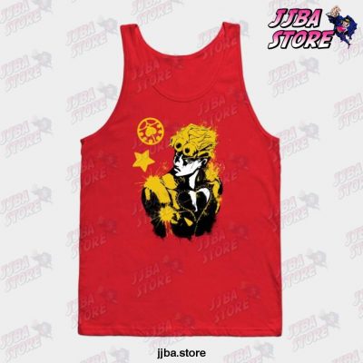 Giorno Jojos Bizarre Adventure Tank Top Red / S