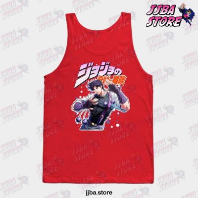 Jojos Bizarre Adventure Tank Top Red / S