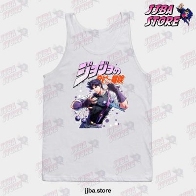 Jojos Bizarre Adventure Tank Top White / S