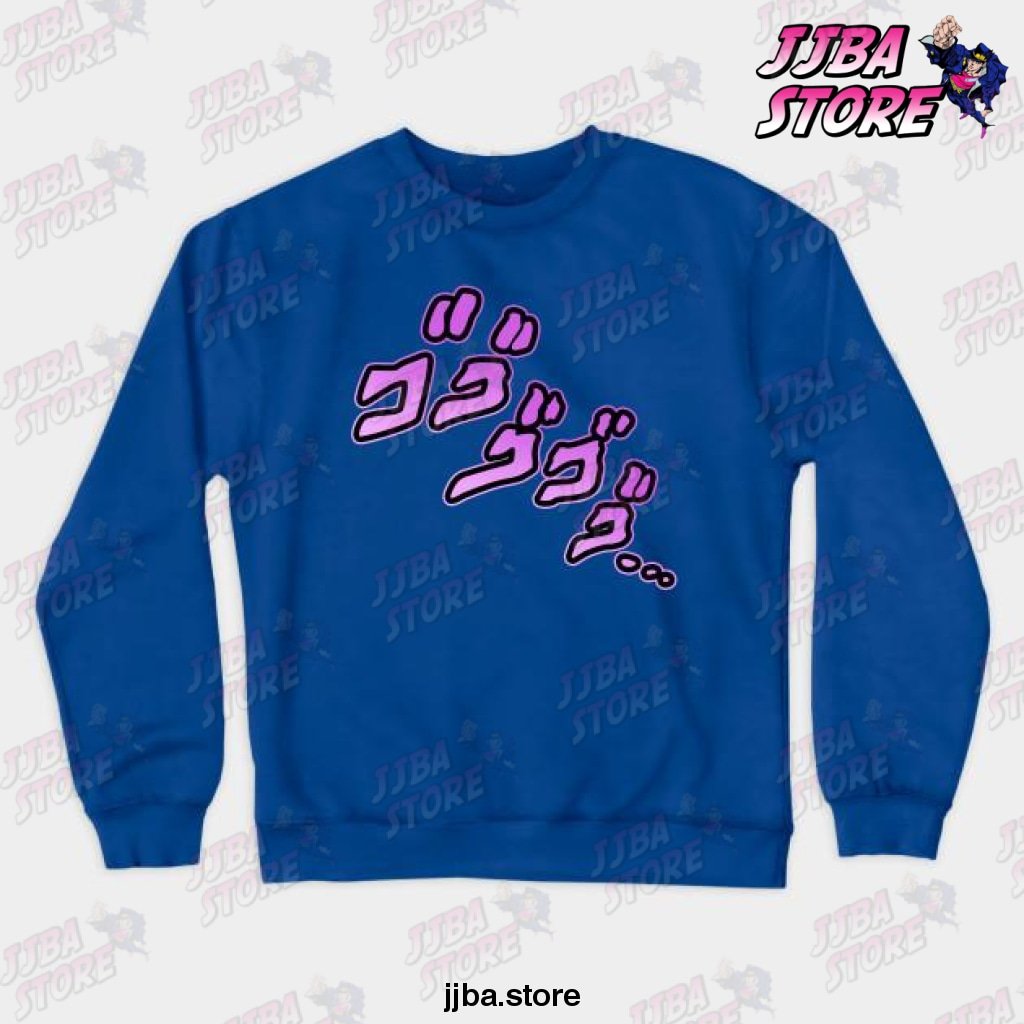 Jojos Menacing Crewneck Sweatshirt Blue / S