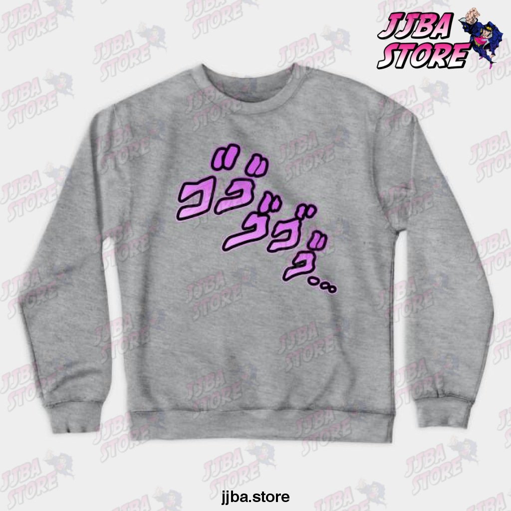 Jojos Menacing Crewneck Sweatshirt Gray / S