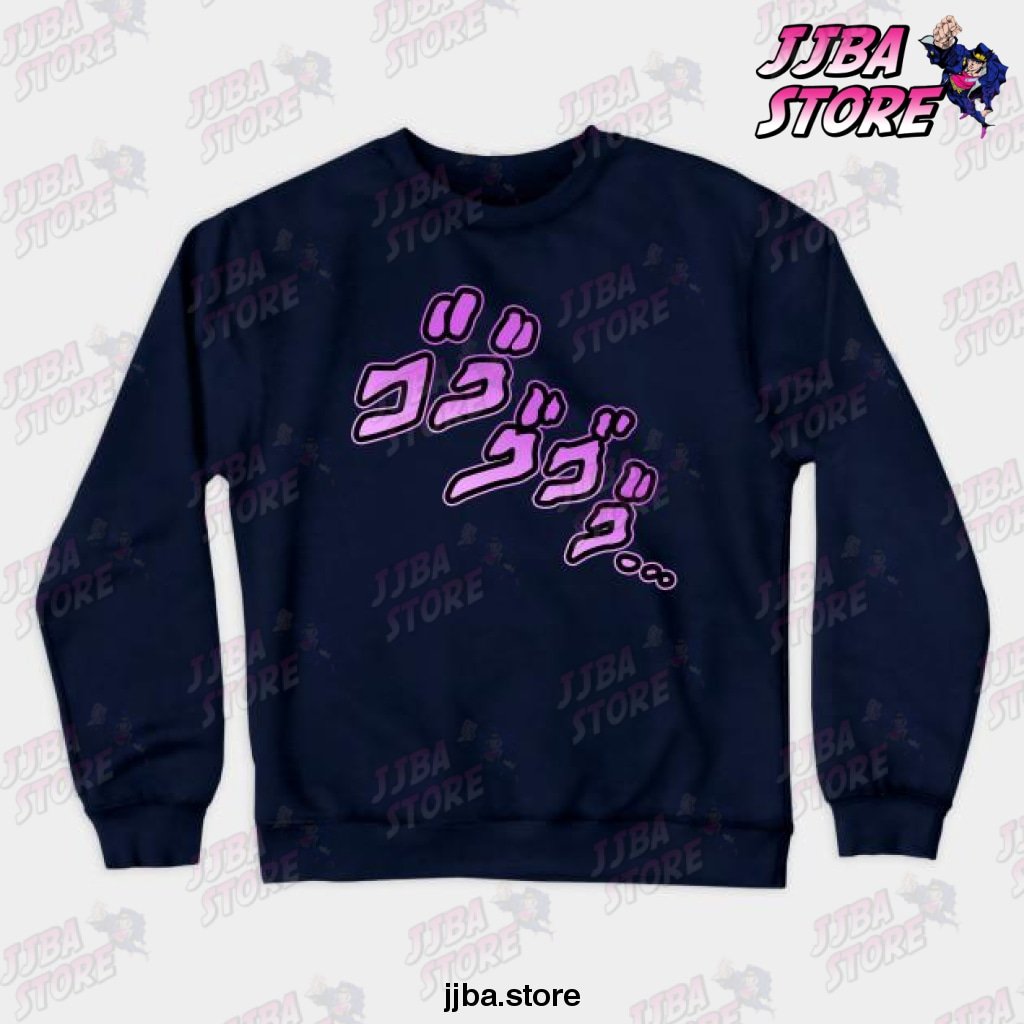 Jojos Menacing Crewneck Sweatshirt Navy Blue / S