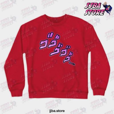 Jojos Menacing Crewneck Sweatshirt Red / S