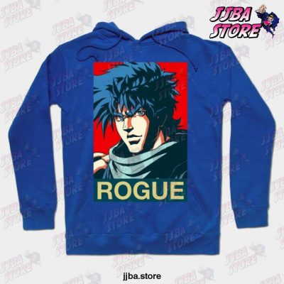 Joseph Joestar The Rogue Artwork Hoodie Blue / S