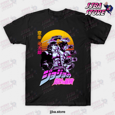 New Design Jotaro Kujo T-Shirt Black / S