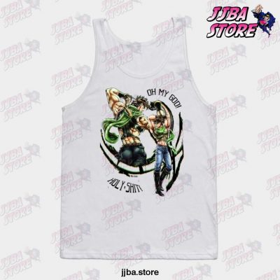 Oh My God Jojos Bizarre Adventure Tank Top White / S