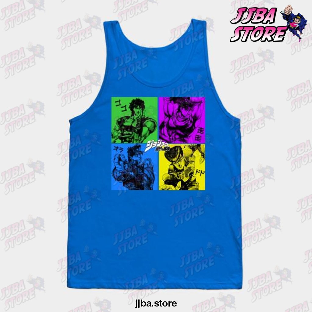 Phantom Tendency Stardust Is Unbreakable Tank Top Blue / S