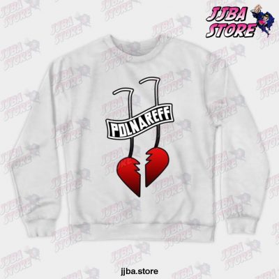 Polnareff Earrings Jojos Bizarre Adventure Crewneck Sweatshirt