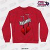 Polnareff Earrings Jojos Bizarre Adventure Crewneck Sweatshirt Red / S