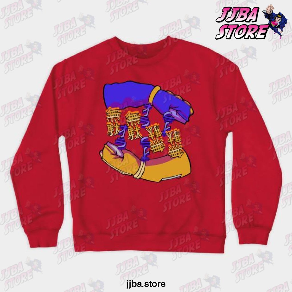 The Battle That Stopped Time Crewneck Sweatshirt Red / S