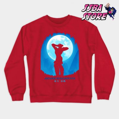 Jjba Josuke Higashikata Shadow Sweatshirt Red / S