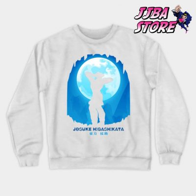 Jjba Josuke Higashikata Shadow Sweatshirt White / S