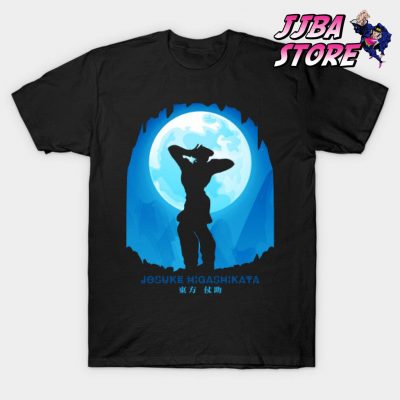 Jjba Josuke Higashikata Shadow T-Shirt Black / S