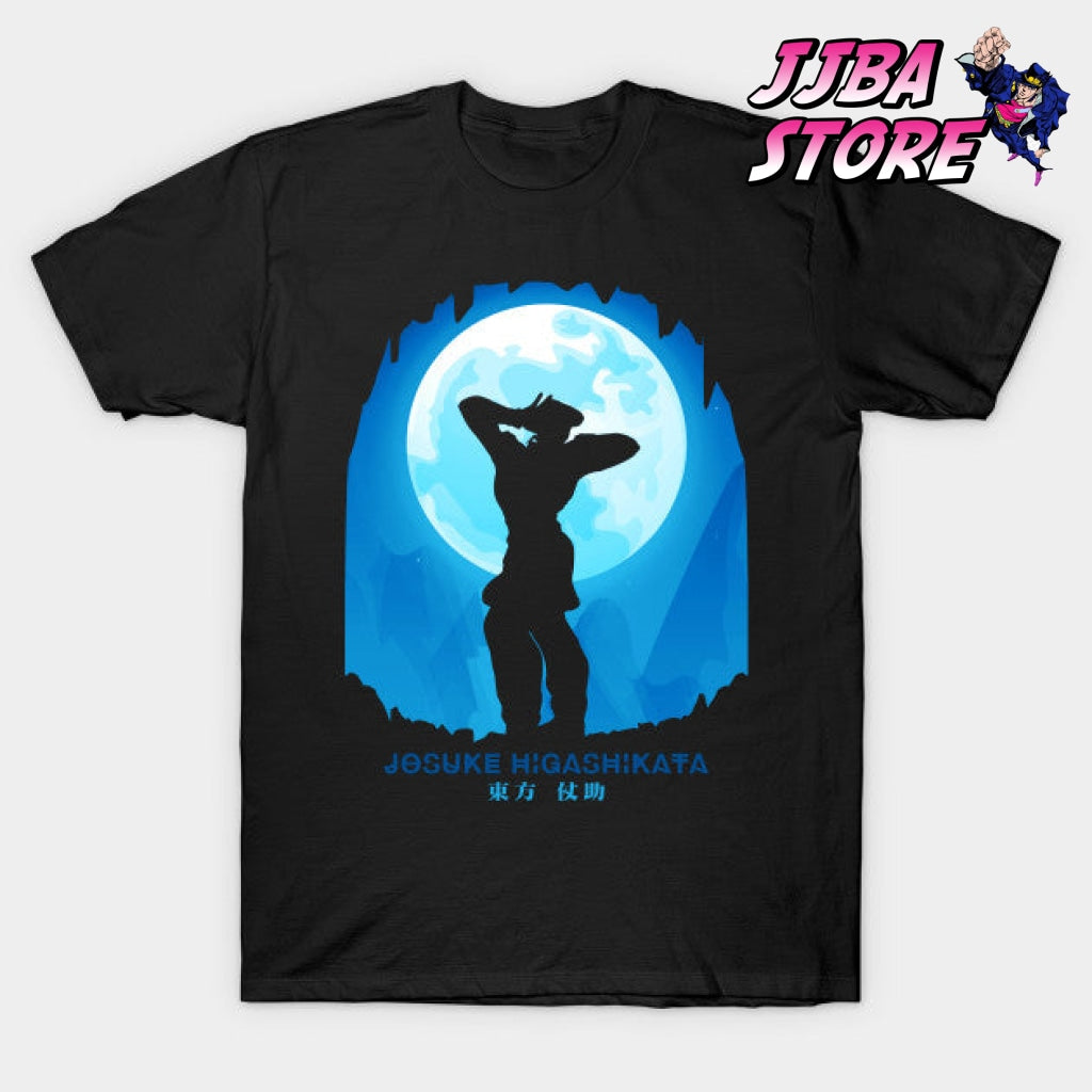 Jjba Josuke Higashikata Shadow T-Shirt Black / S