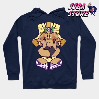 Jjba Wham Hoodie Navy Blue / S