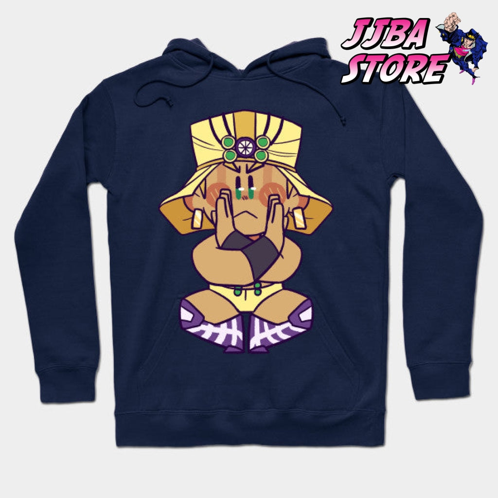 Jjba Wham Hoodie Navy Blue / S