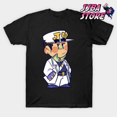 Jojos Chibi Jotaro T-Shirt Black / S