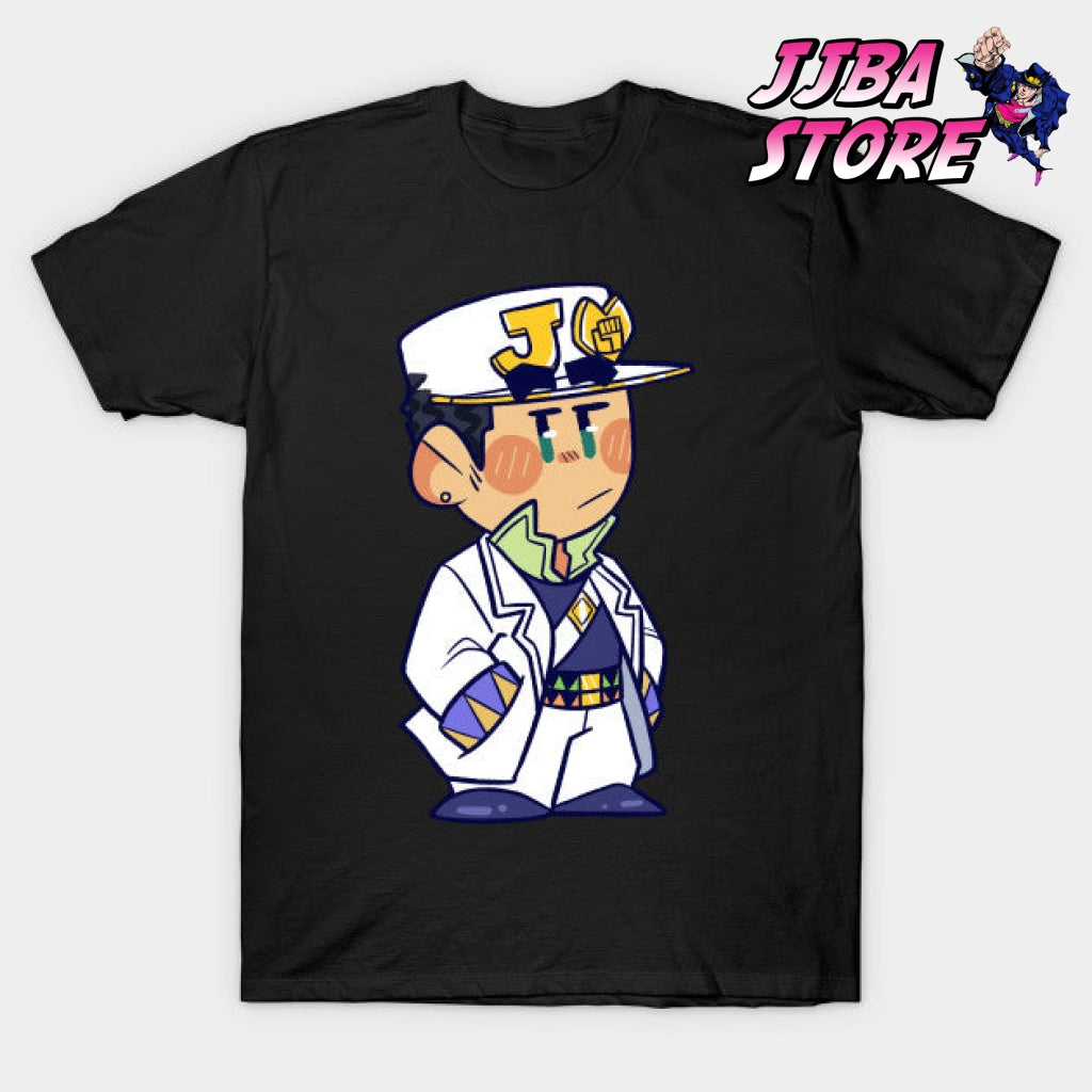 Jojos Chibi Jotaro T-Shirt Black / S