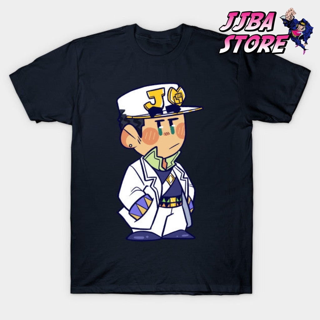 Jojos Chibi Jotaro T-Shirt Navy Blue / S