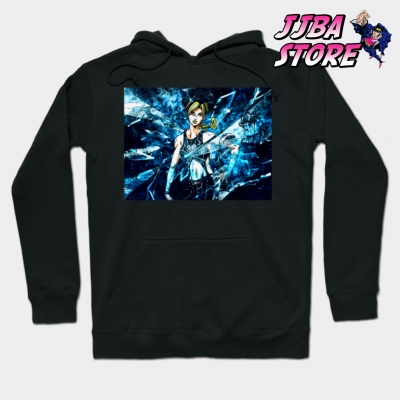 Jolyne Cujoh Hoodie Black / S