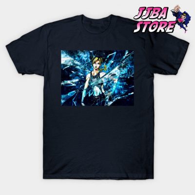Jolyne Cujoh T-Shirt Navy Blue / S
