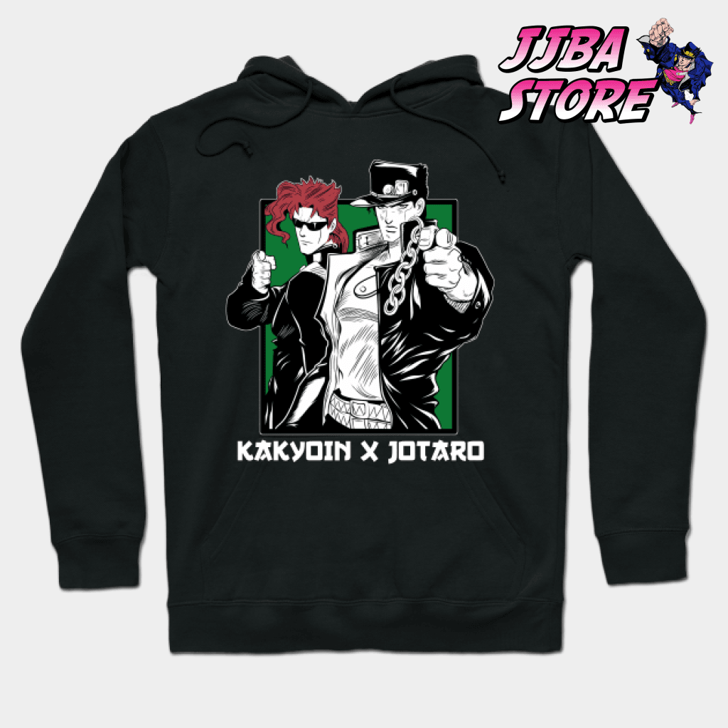 Jotaro Kujo Hoodie Black / S