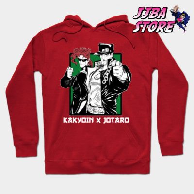 Jotaro Kujo Hoodie Red / S