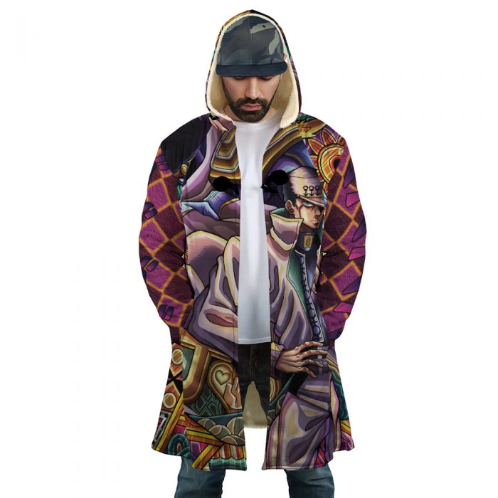 Trippy Jotaro Kujo JoJo's Bizarre Adventure Dream Cloak Coat - JJBA Store